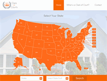 Tablet Screenshot of clerk-of-courts.com